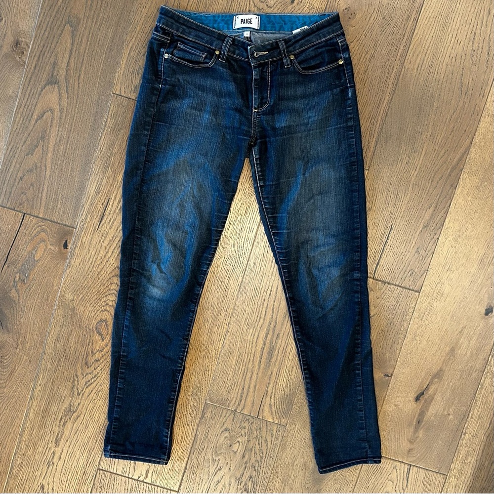 Paige Mid-Rise Carson Jean